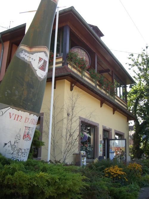 Winery and Wine Shop next to Le Parc Hotel, Obernai, Alsace - Local Food And Wine photo by Paige Donner c. 2011