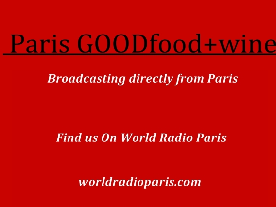 I love Paris GOOdfood+wine title and end slide text only